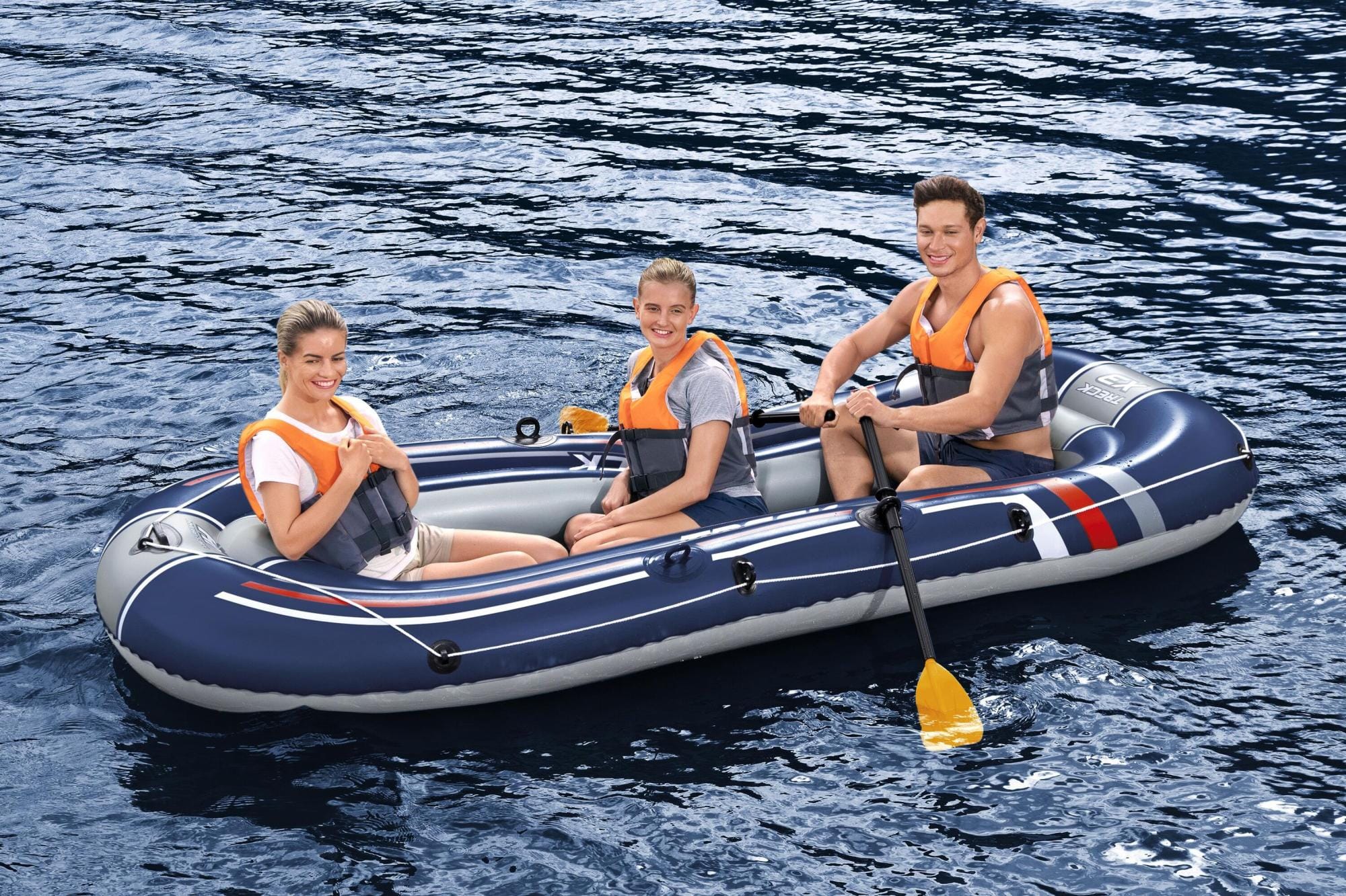 SUP en kajak Hydro-Force Treck X3-set met opblaasboot Bestway 6