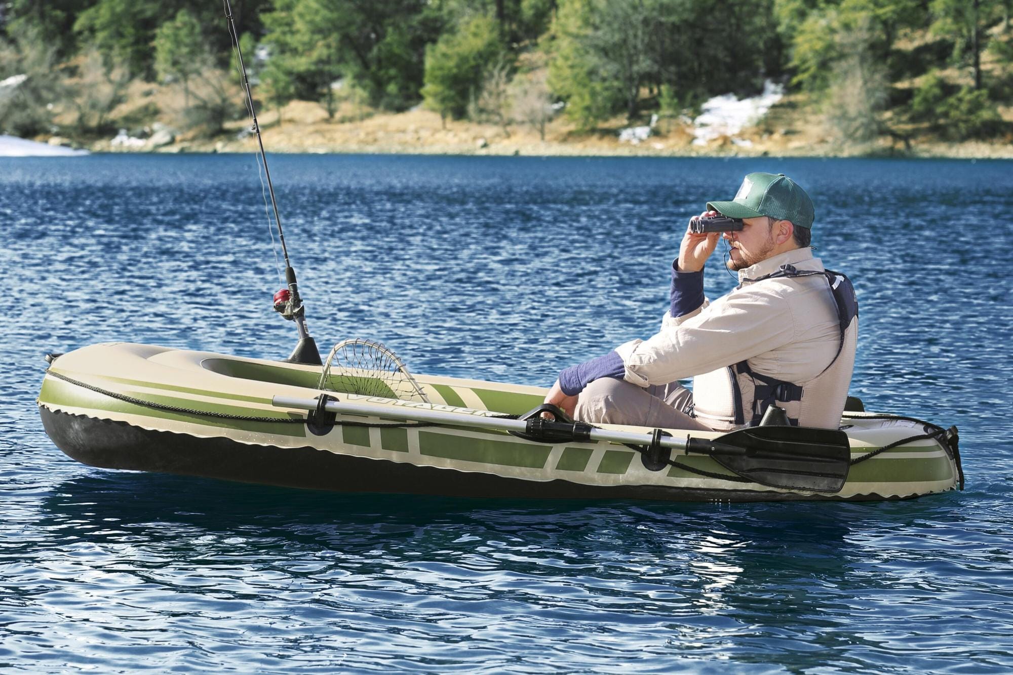 SUP en kajak Hydro-Force Voyager 300 opblaasboot met roeispanen Bestway 9