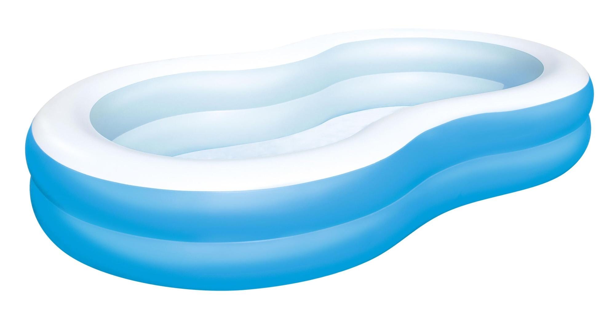 Opblaasbare spullen voor kinderen Bestway Big Lagoon Opblaasbaar Familiezwembad 2,62 m x 1,57 m x 46 cm Bestway 1