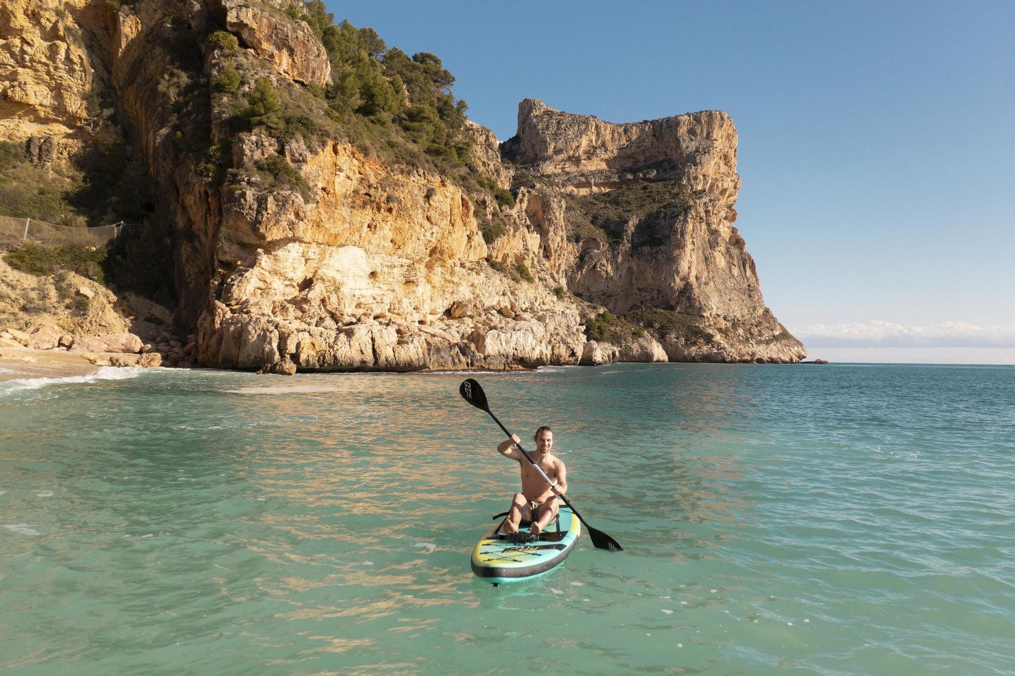 SUP en kajak Hydro-Force Aqua Escape Omvormbare Opblaasbare Stand-Up Paddleboard en Kayak Set 3,5 m Bestway 4