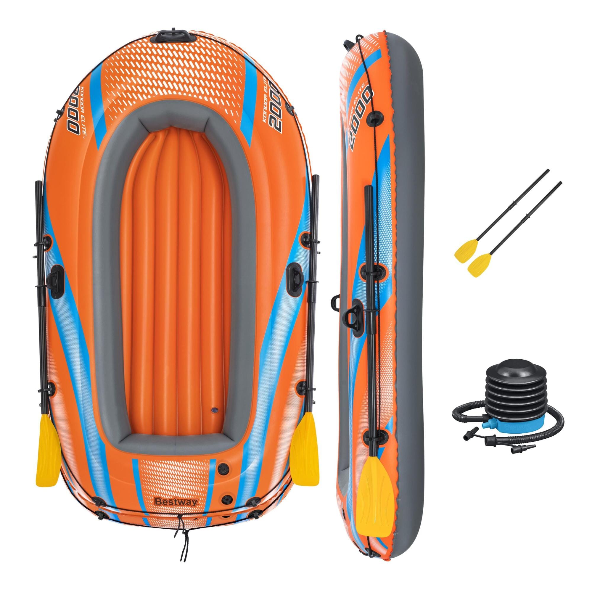 SUP en kajak Bestway Kondor Elite 2000 Opblaasbaar Raft Set 1,96 m x 1,06 m Bestway 1