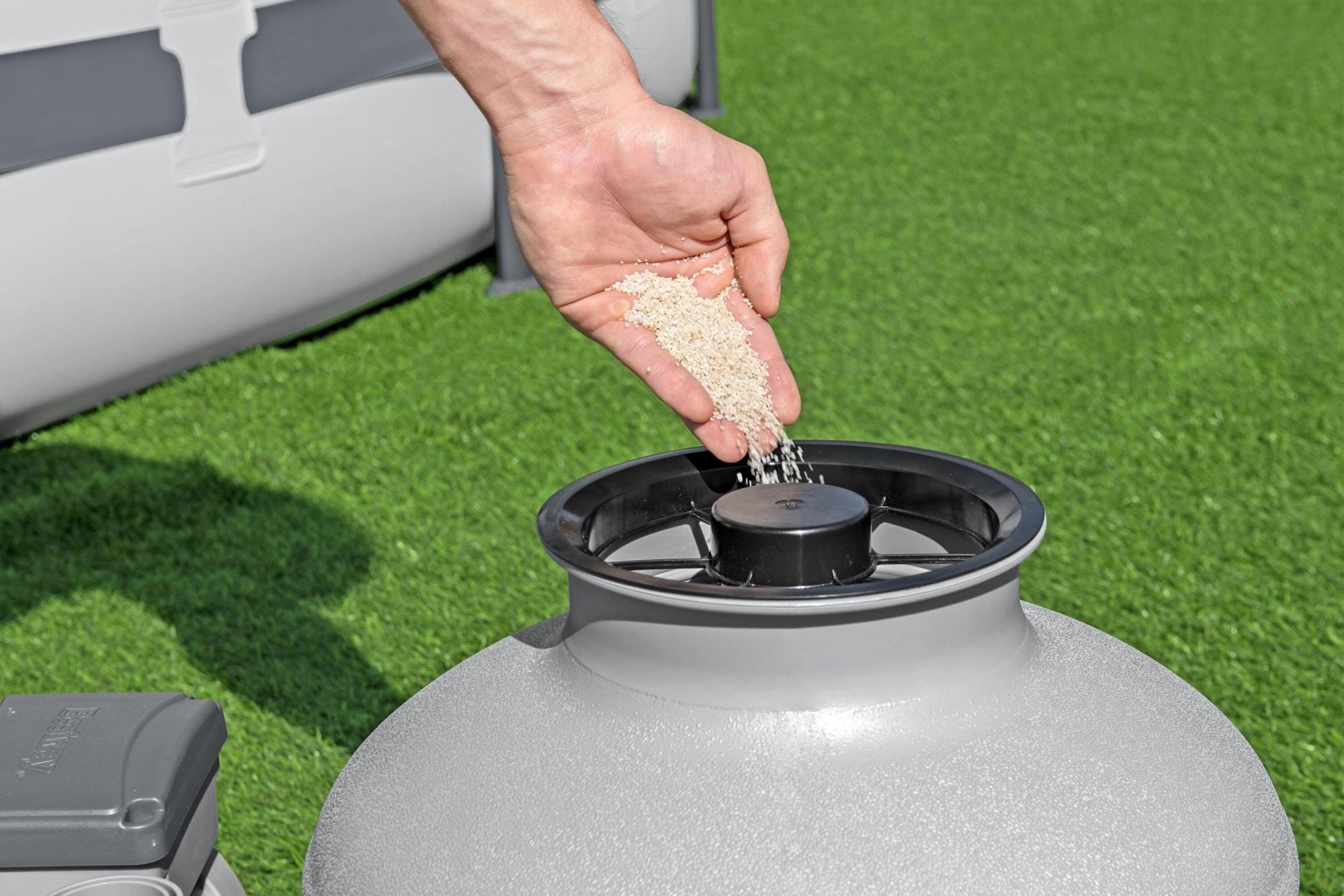 Accessoires Bestway 6.056 L Zandfilterpomp voor Bovengrondse Zwembaden Bestway 7