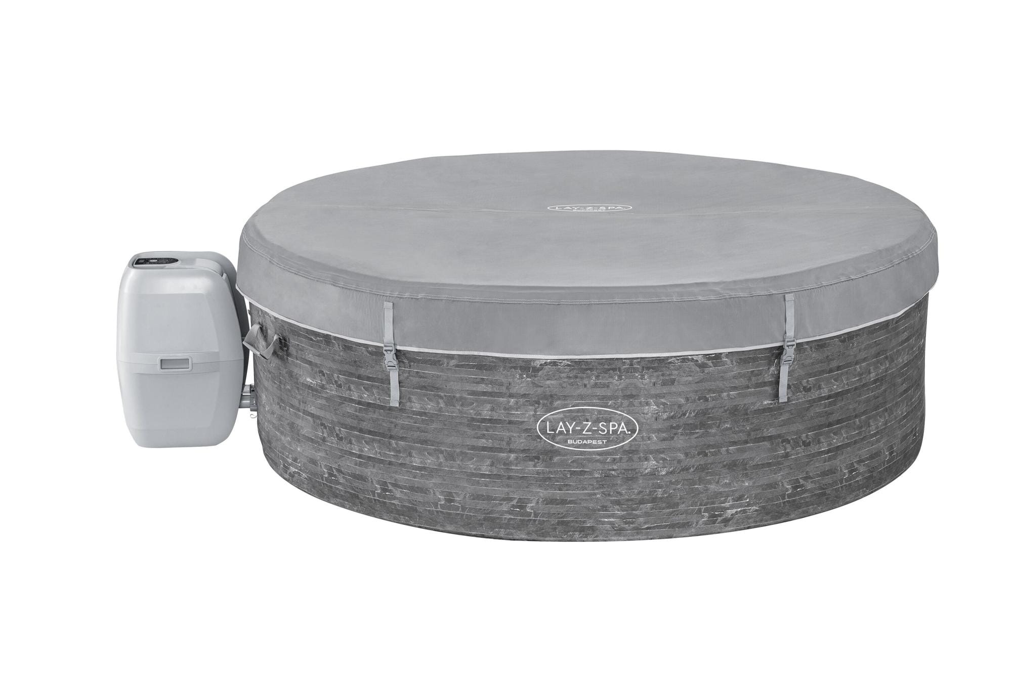 Opblaasbare bubbelbaden Lay-Z Spa Lay-Z-Spa Budapest AirJet opblaasbare spa 4-6 personen Bestway 7