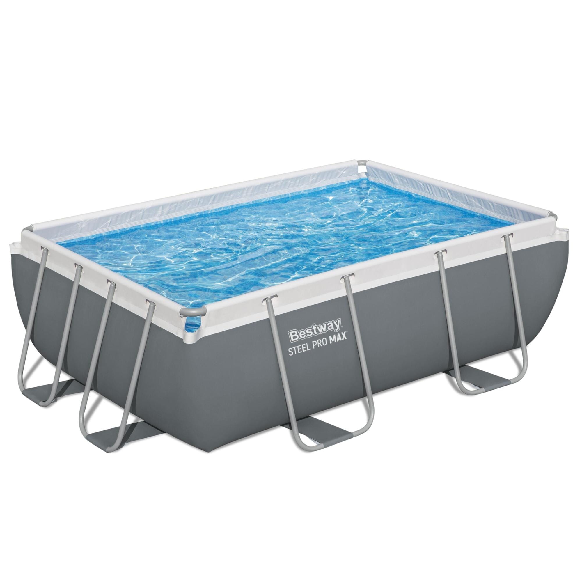 Bovengronds zwembad Bestway Steel Pro MAX Bovengrondse Zwembadset 2,82 m x 1,96 m x 84 cm Bestway 2
