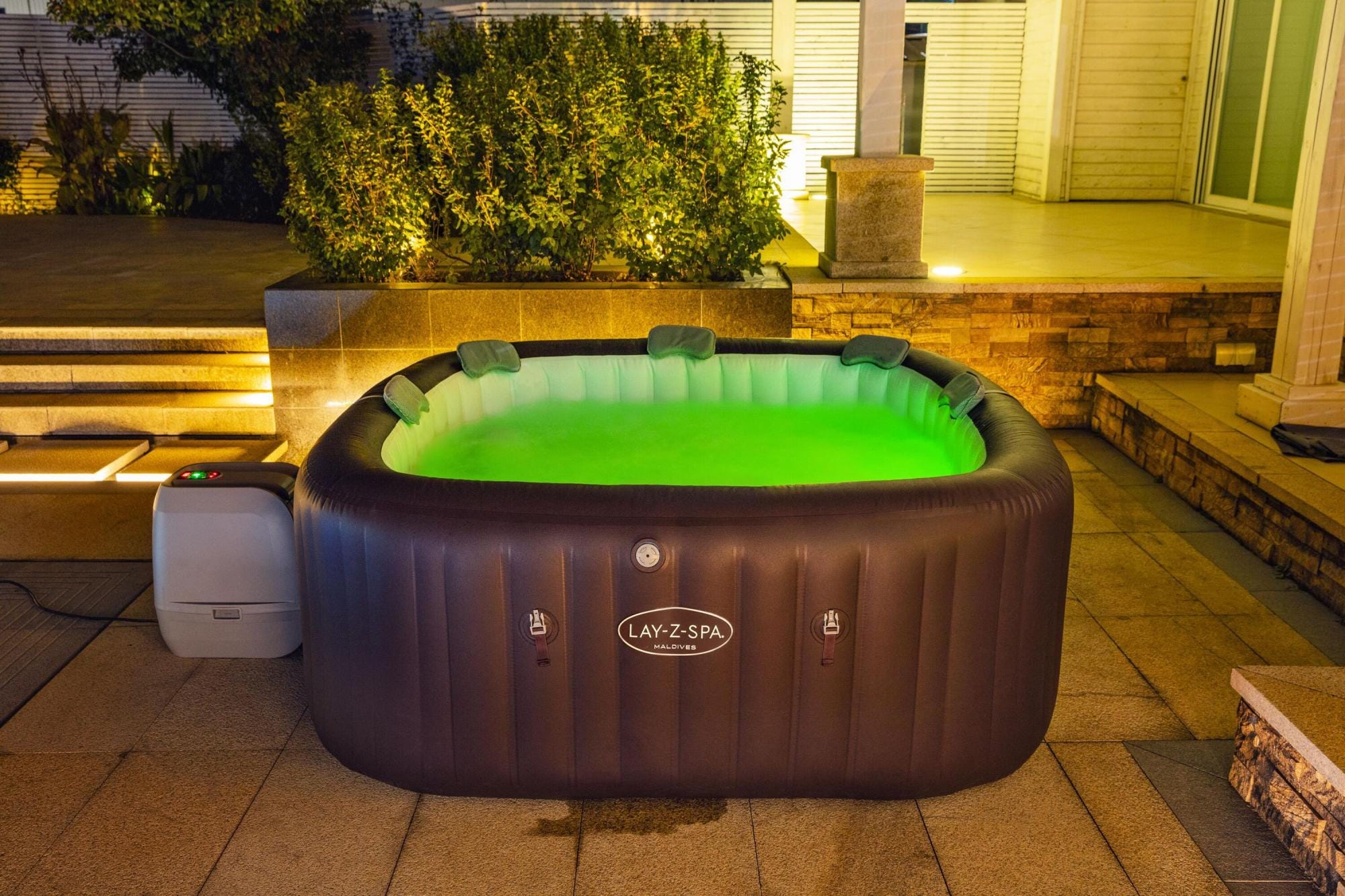 Opblaasbare bubbelbaden Lay-Z Spa Lay-Z-Spa Maldives HydroJet Pro opblaasbare spa 5-7 personen Bestway 5