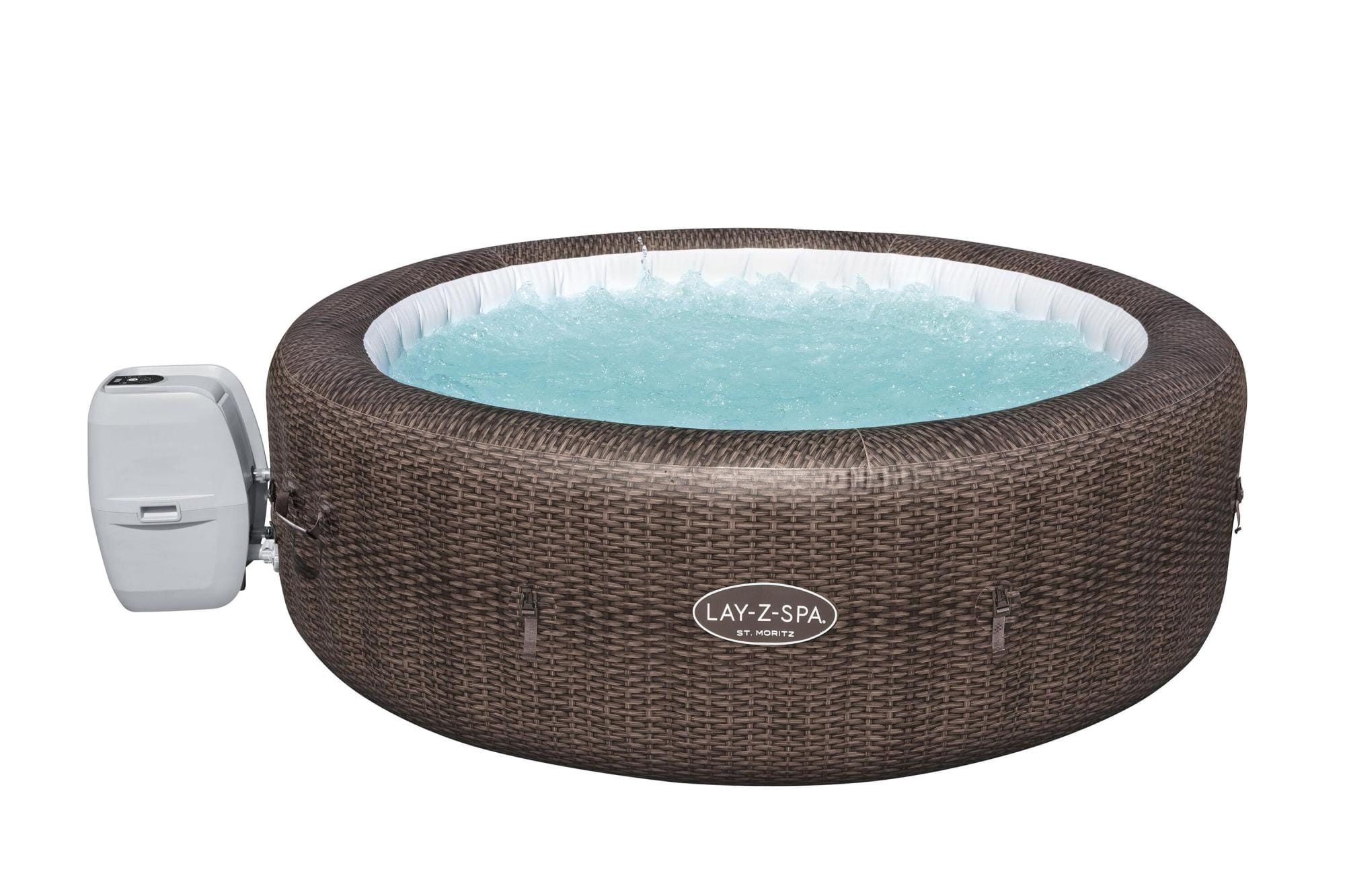 Opblaasbare bubbelbaden Lay-Z Spa Lay-Z-Spa St. Moritz AirJet opblaasbare spa 5-7 personen Bestway 1