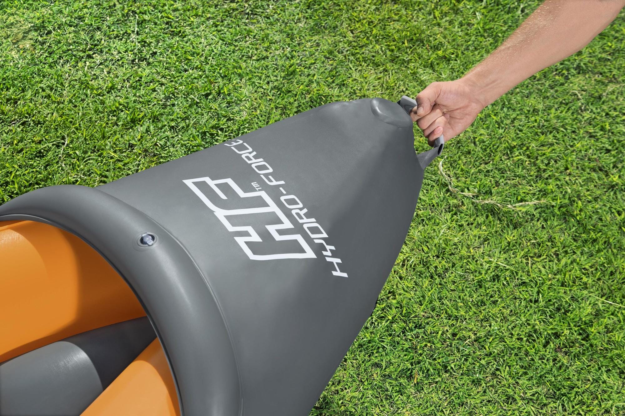 SUP en kajak Rapid opblaasbare kayak van 321x100 cm, voor 2 personen Bestway 32