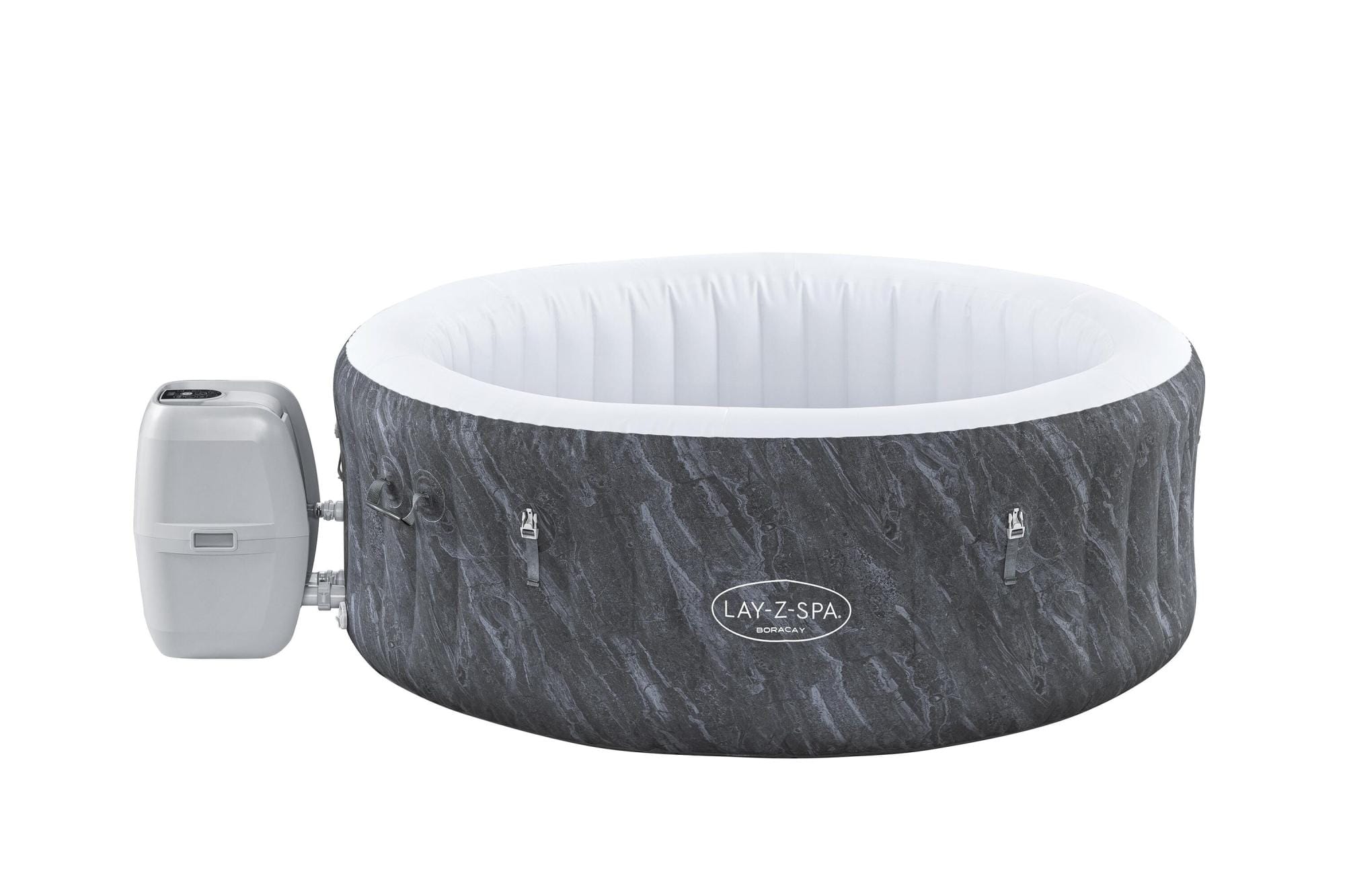 Opblaasbare bubbelbaden Lay-Z Spa Lay-Z-Spa Boracay AirJet opblaasbare spa 2-4 personen Bestway 1