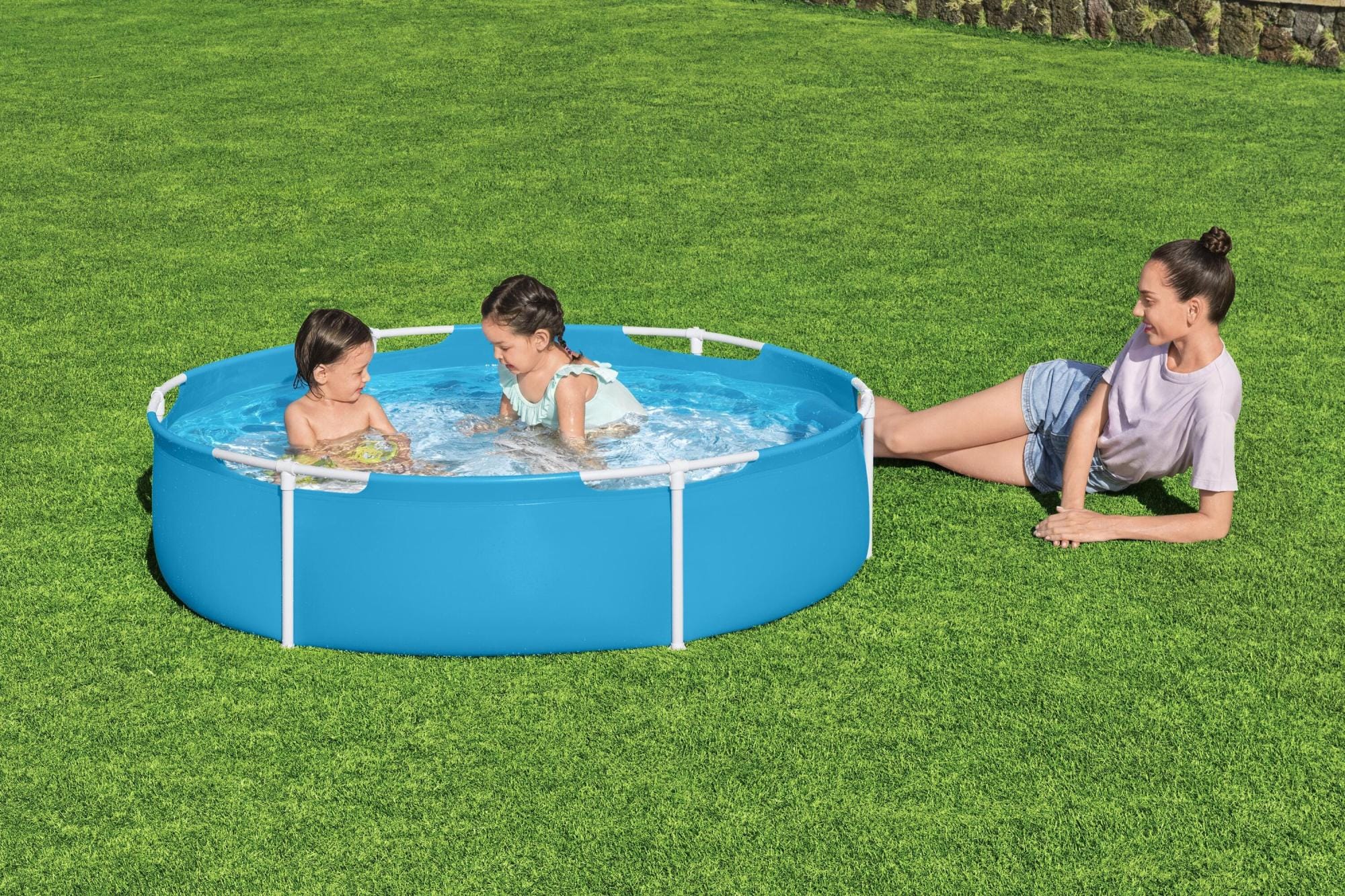 Opblaasbare spullen voor kinderen Bestway My First Frame Bovengronds Zwembad 1,52 m x 38 cm Bestway 4