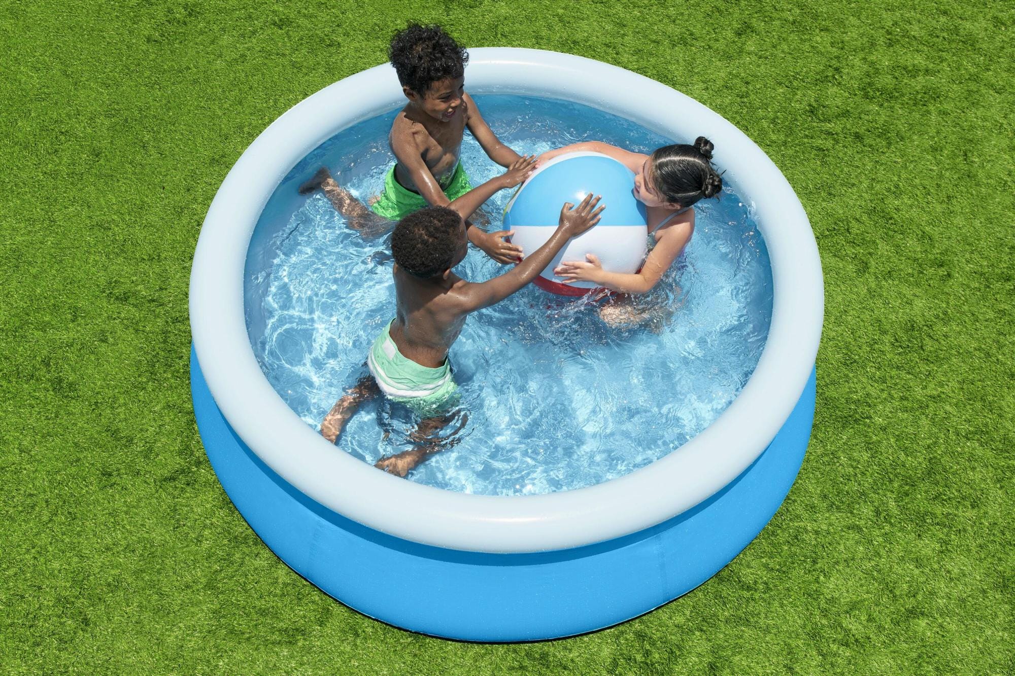 Bovengronds zwembad Bestway Fast Set Rond Opblaasbaar Zwembad 1,83 m x 51 cm Bestway 5