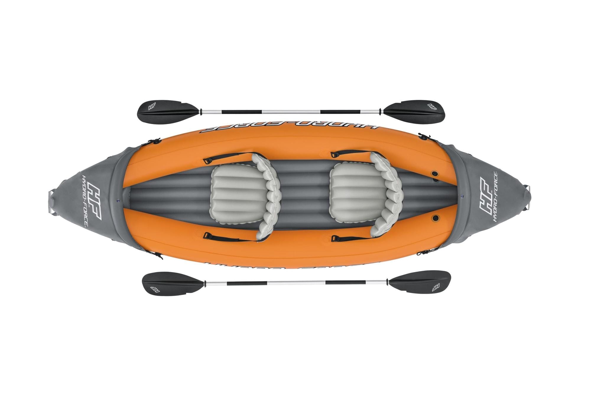 SUP en kajak Rapid opblaasbare kayak van 321x100 cm, voor 2 personen Bestway 13