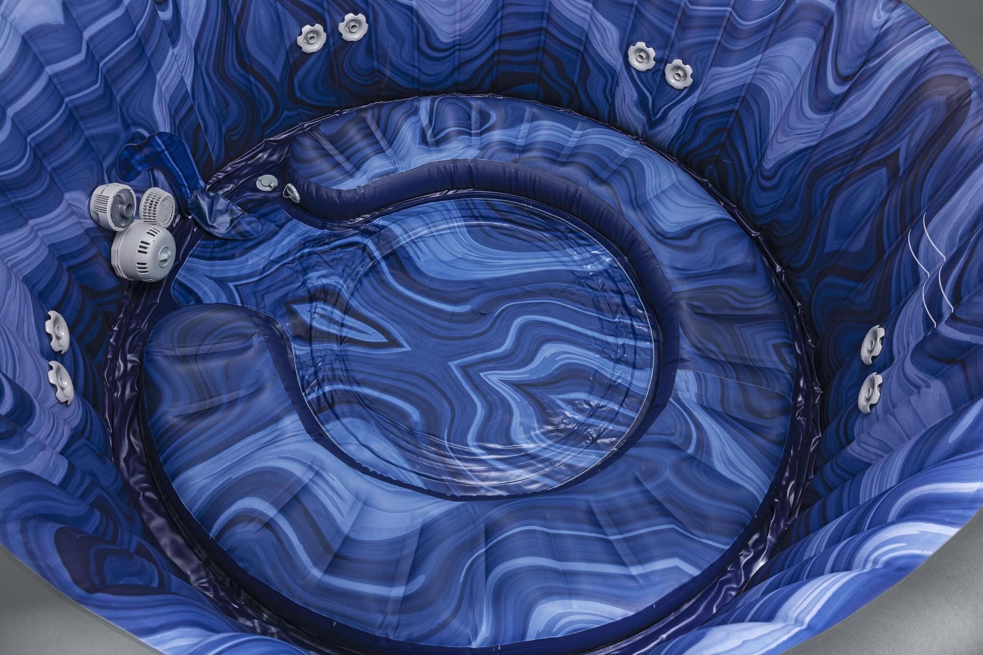Opblaasbare bubbelbaden Lay-Z Spa Lay-Z-Spa Santorini HydroJet Pro opblaasbare spa 5-7 personen Bestway 9