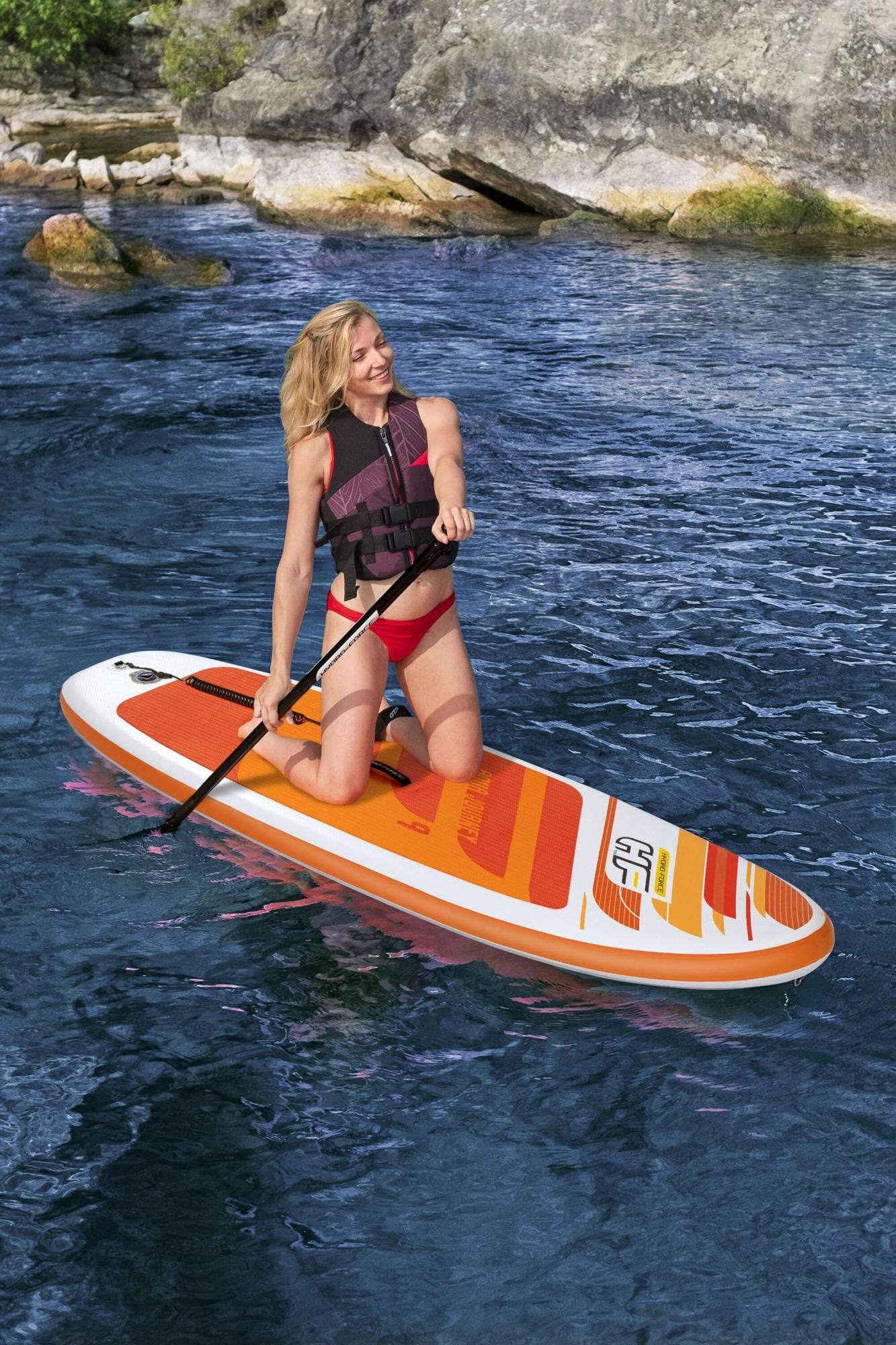 SUP en kajak Aqua Journey opblaasbaar SUP-board van 274x76 cm Bestway 1