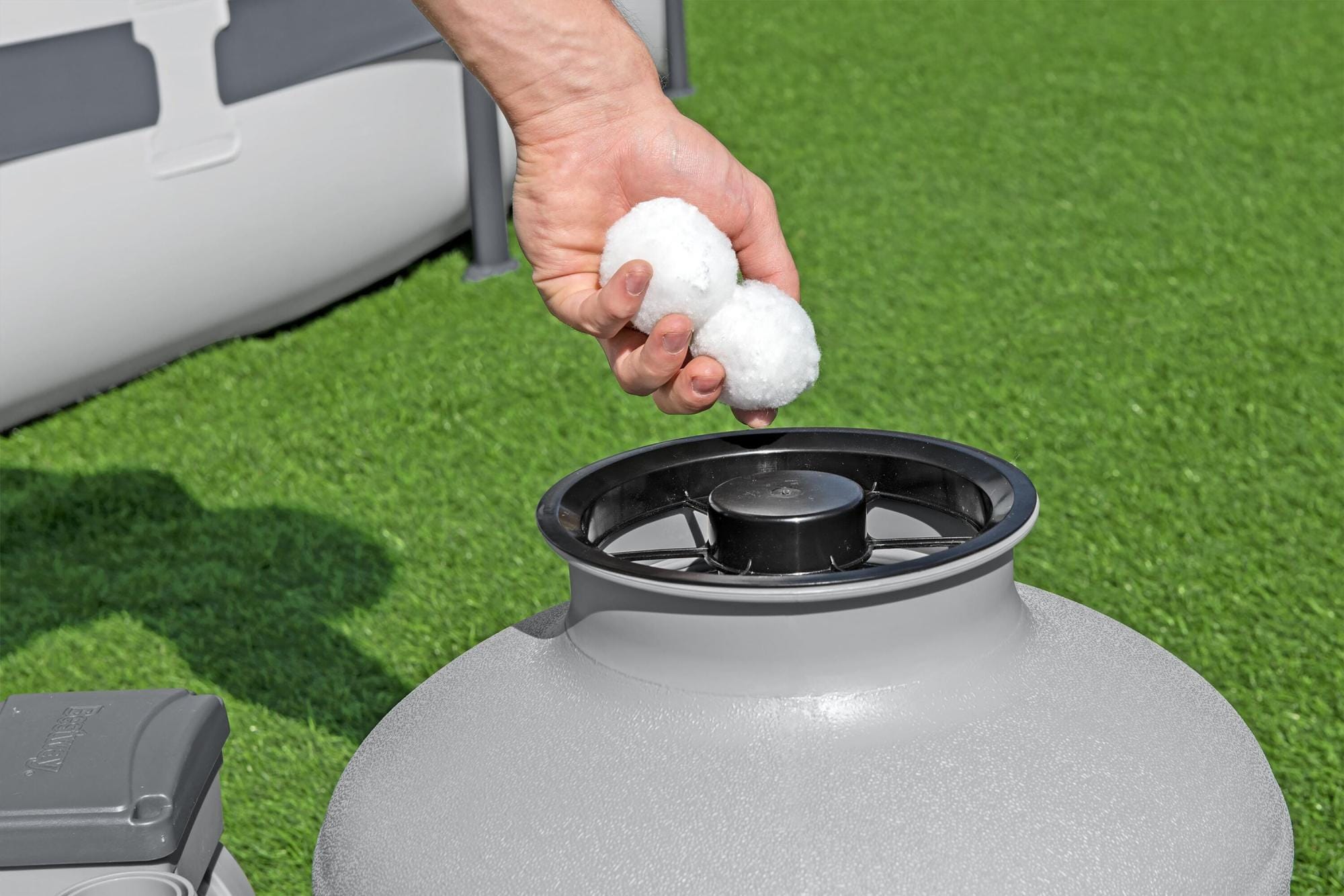 Accessoires Bestway 6.056 L Zandfilterpomp voor Bovengrondse Zwembaden Bestway 5