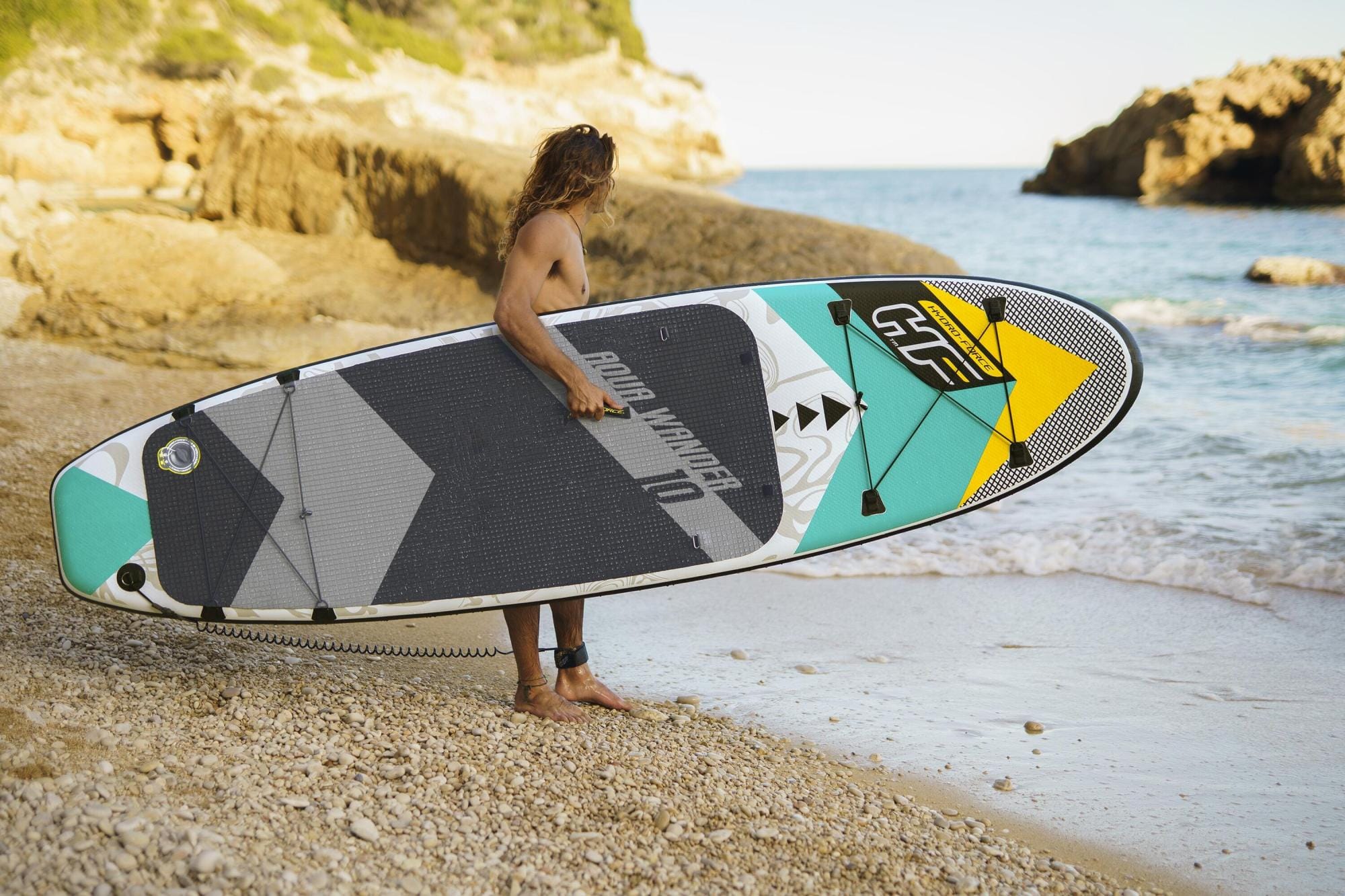 SUP en kajak Aqua Wander SUP-board en opblaasbare kayak van 305x84x12 cm Bestway 1
