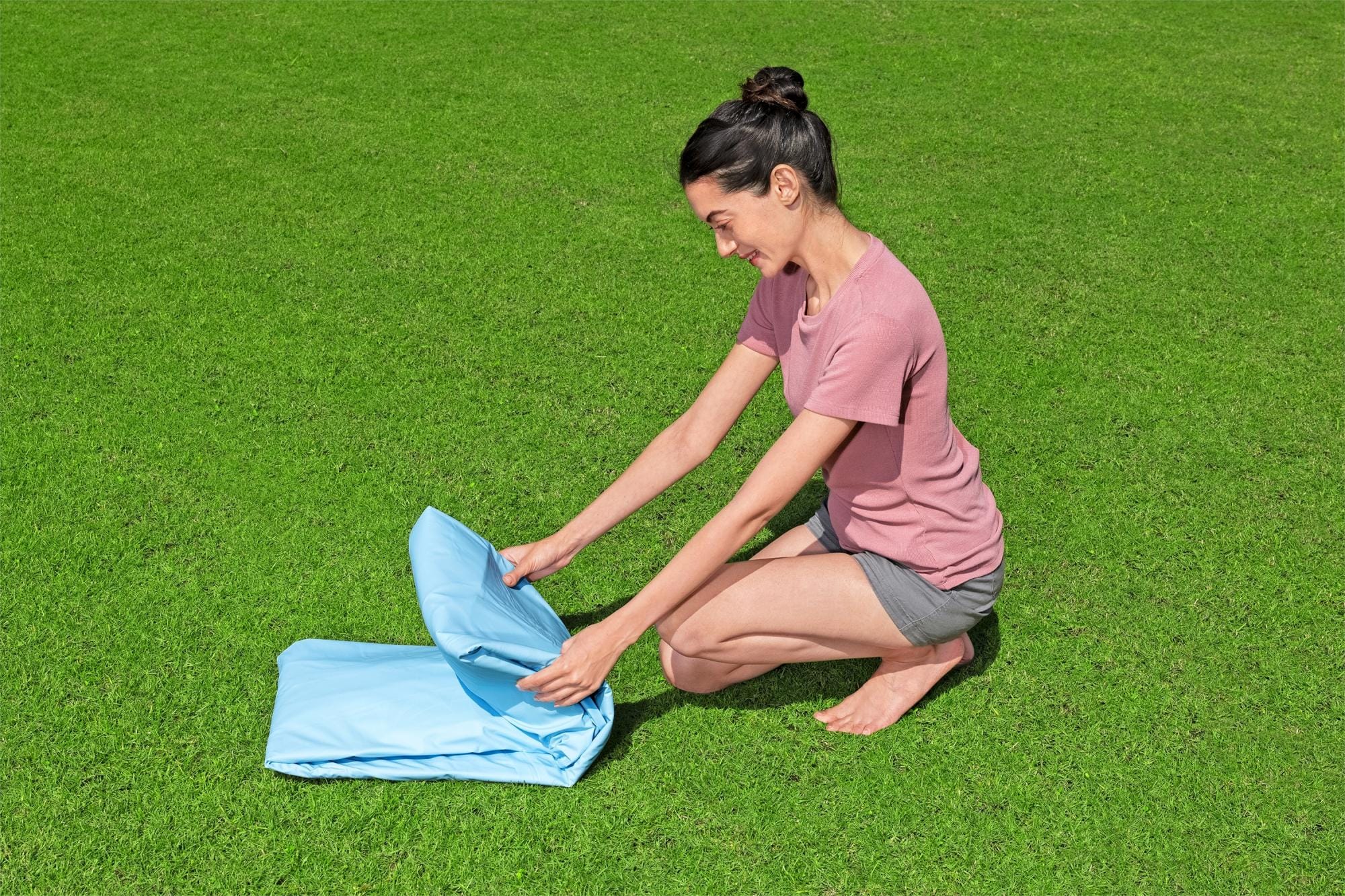 Opblaasbare spullen voor kinderen Bestway Splash-in-Shade Rond Bovengronds Zwembad met UV Careful Zonnescherm Bestway 10