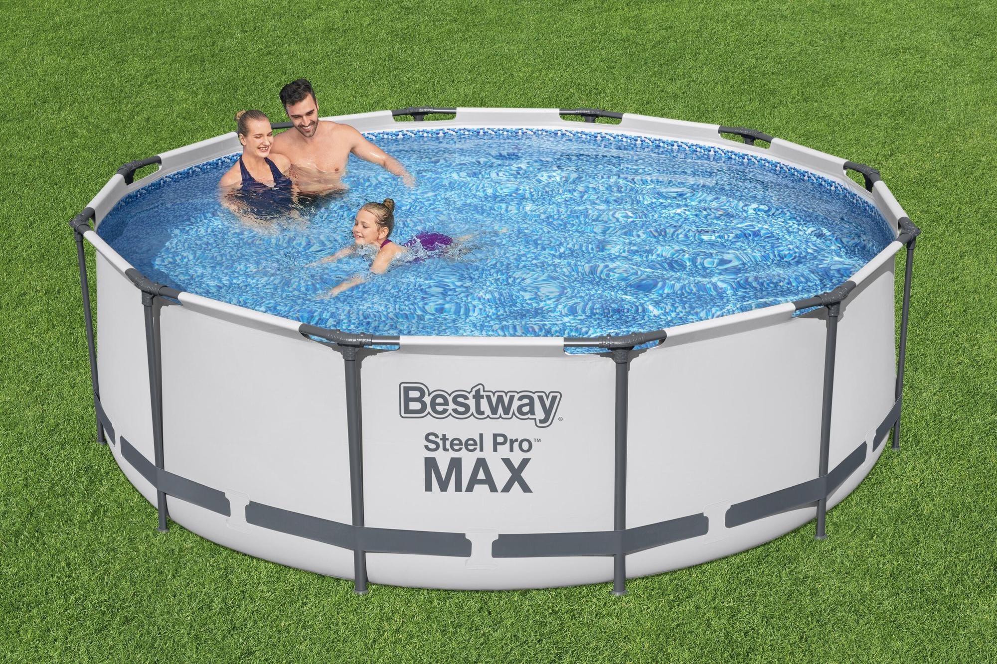 Bovengronds zwembad Steel Pro MAX bovengrondse ronde set van 366x100 cm Bestway 3