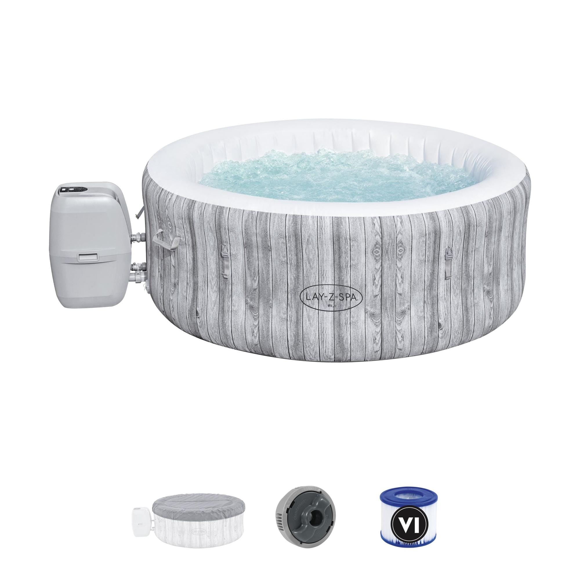 Opblaasbare bubbelbaden Lay-Z Spa Lay-Z-Spa Fiji AirJet opblaasbare spa 2-4 personen Bestway 3