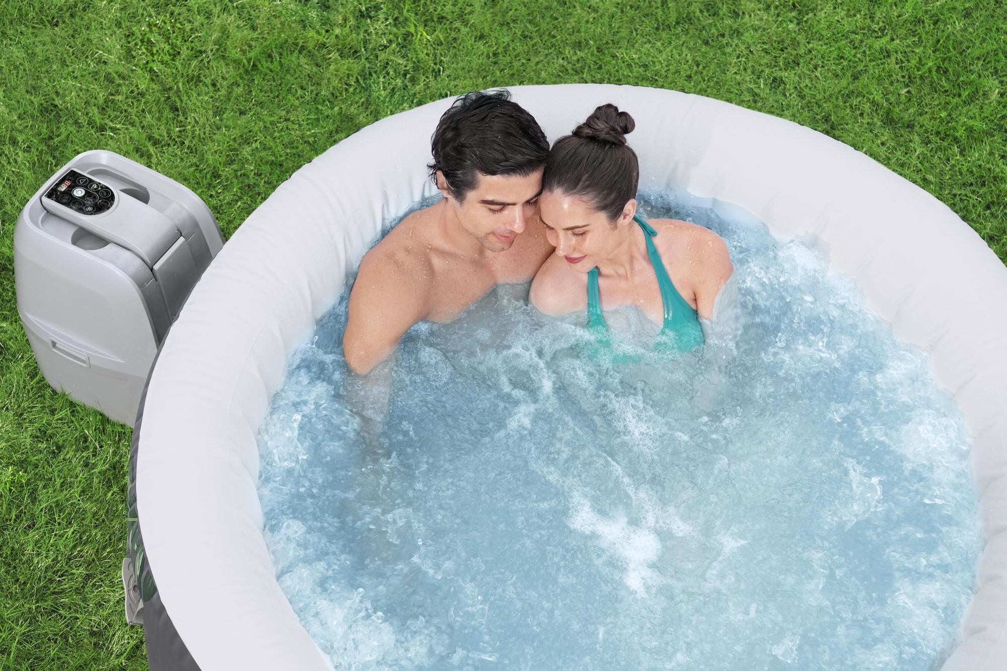 Opblaasbare bubbelbaden Lay-Z Spa Lay-Z-Spa Aruba AirJet opblaasbare spa 2-3 personen Bestway 4