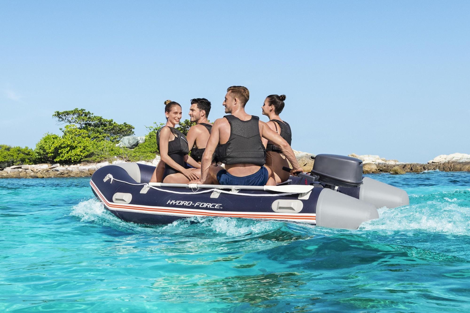 SUP en kajak Hydro-Force Mirovia Pro Opblaasbare Sportboot Set 3,30 m Bestway 7