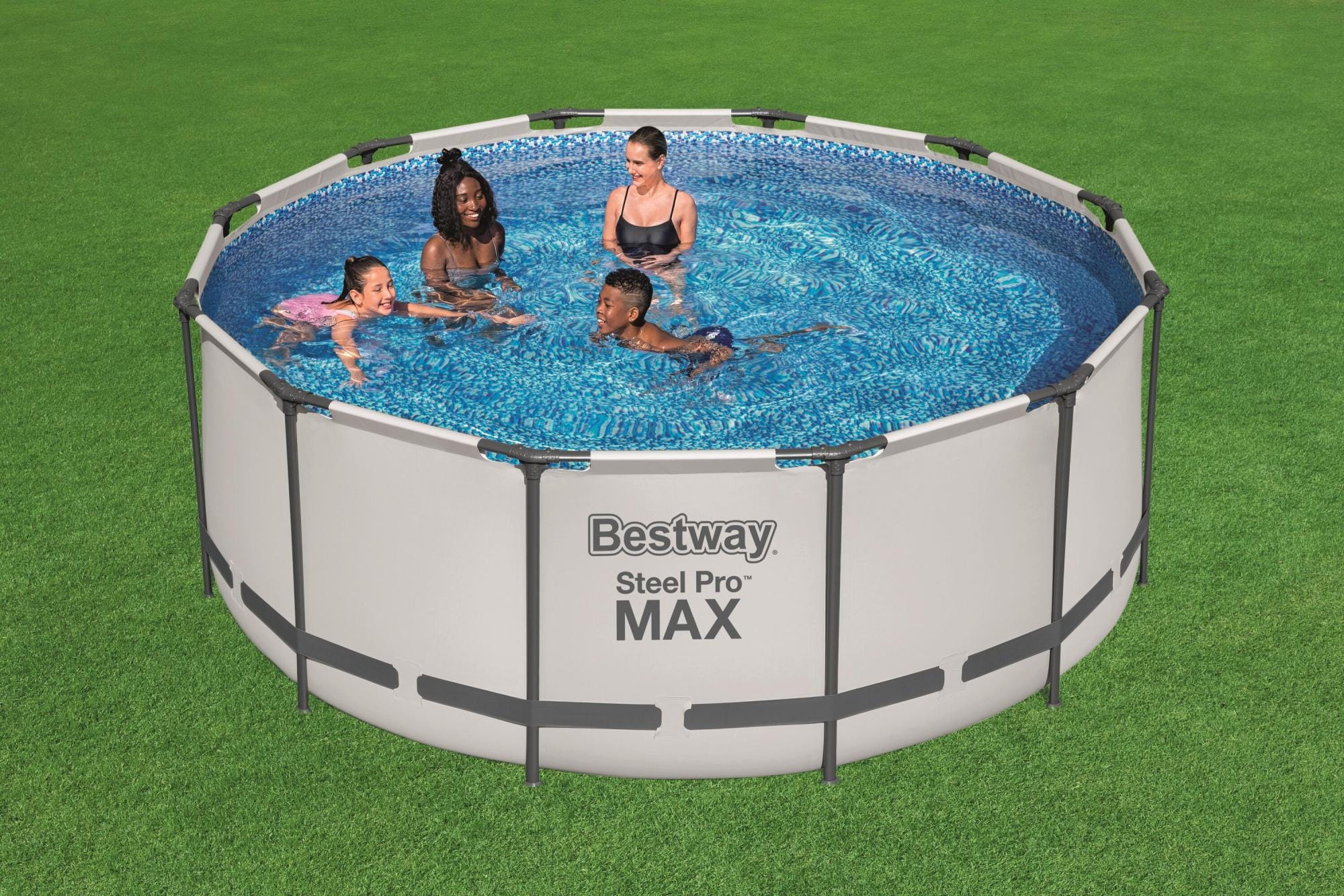 Bovengronds zwembad Steel Pro MAX bovengrondse ronde set van 366x122 cm Bestway 3