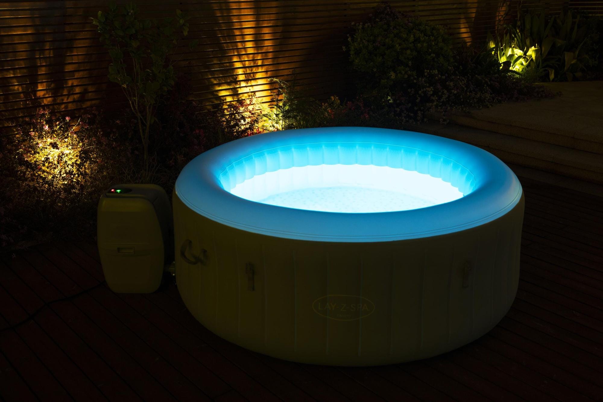Opblaasbare bubbelbaden Lay-Z Spa Lay-Z-Spa Tahiti AirJet opblaasbare spa 2-4 personen Bestway 6