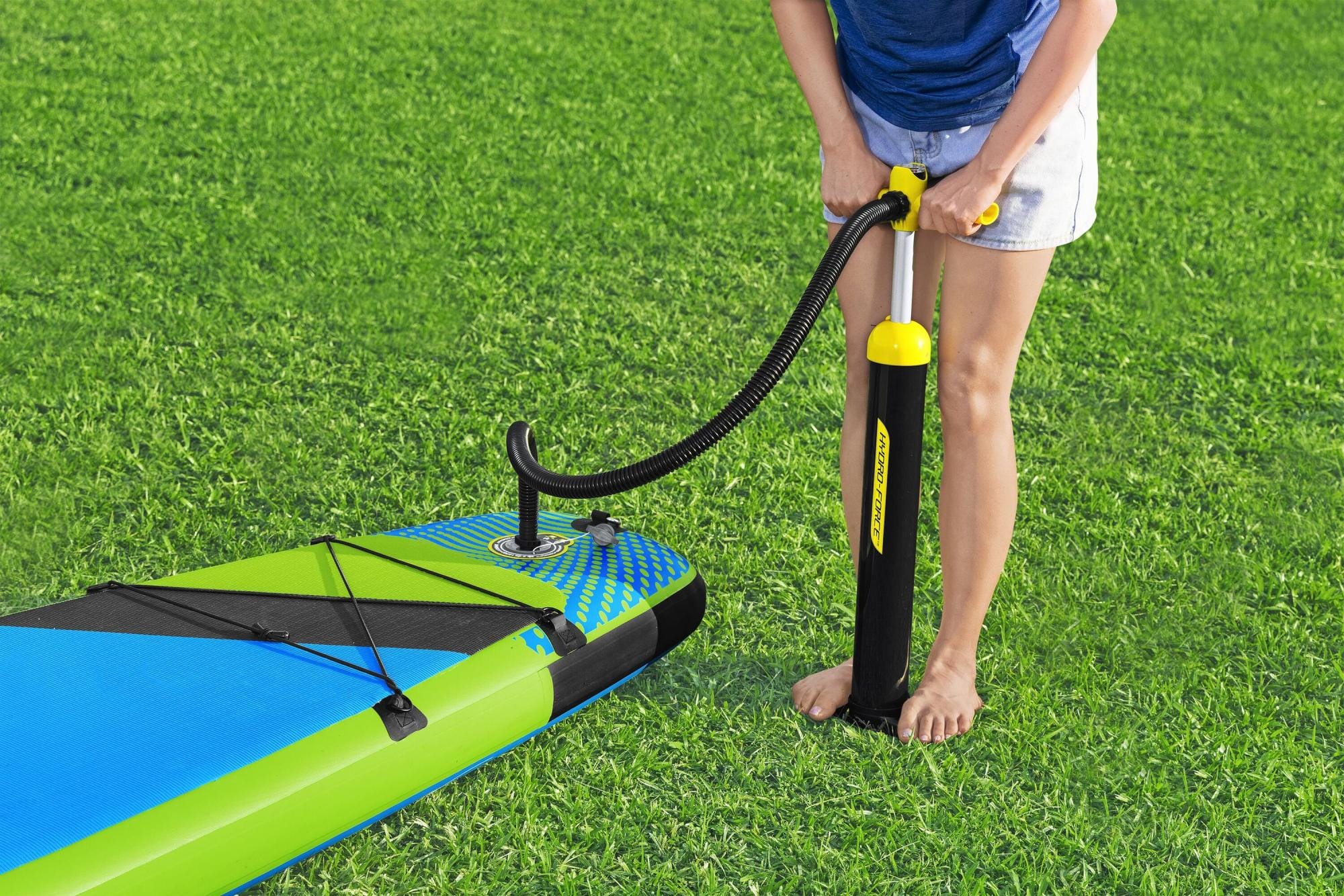 SUP en kajak Aqua Excursion opblaasbaar SUP-board van 381x79x15 cm Bestway 6