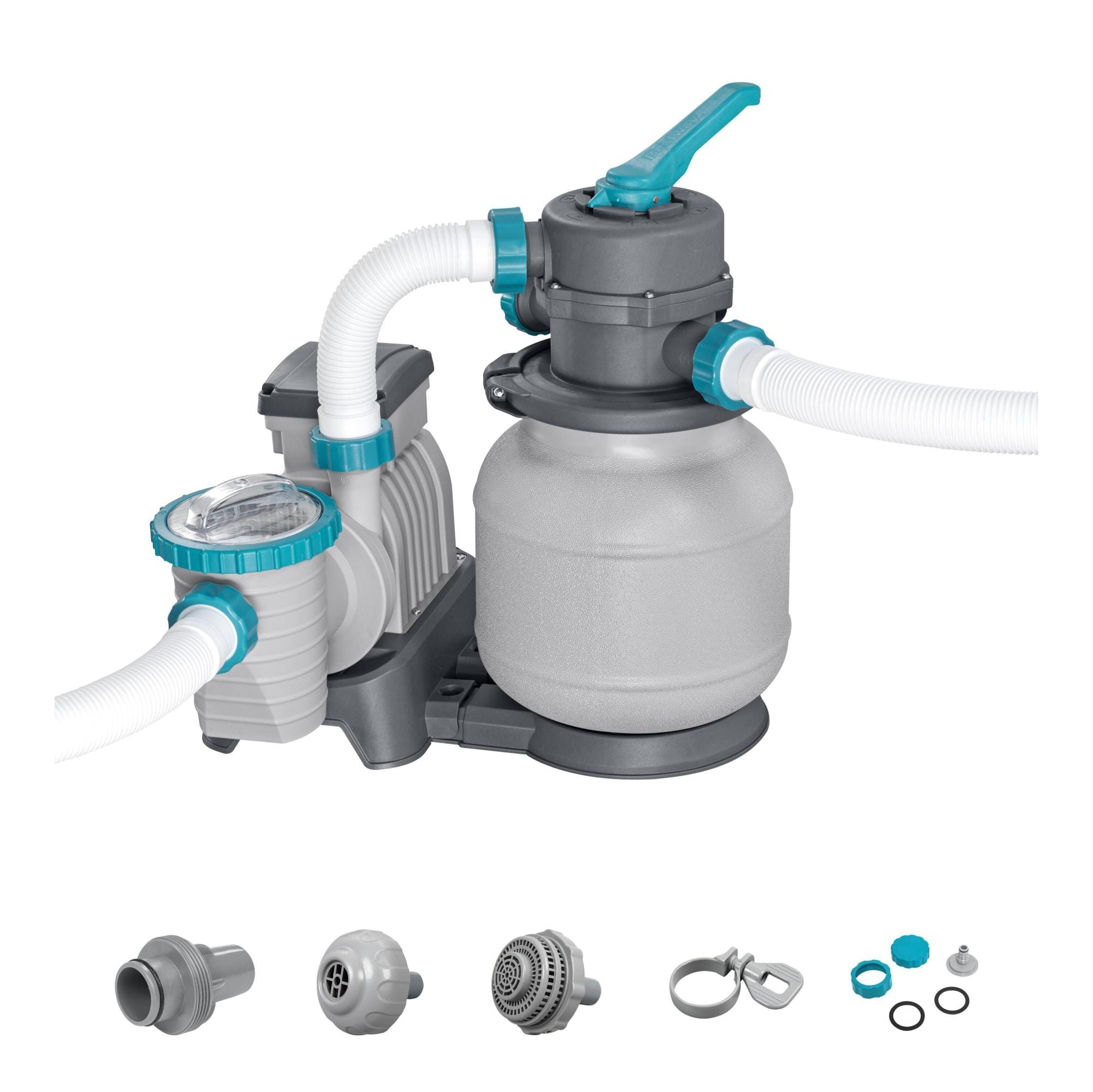 Accessoires Bestway 6.056 L Zandfilterpomp voor Bovengrondse Zwembaden Bestway 1