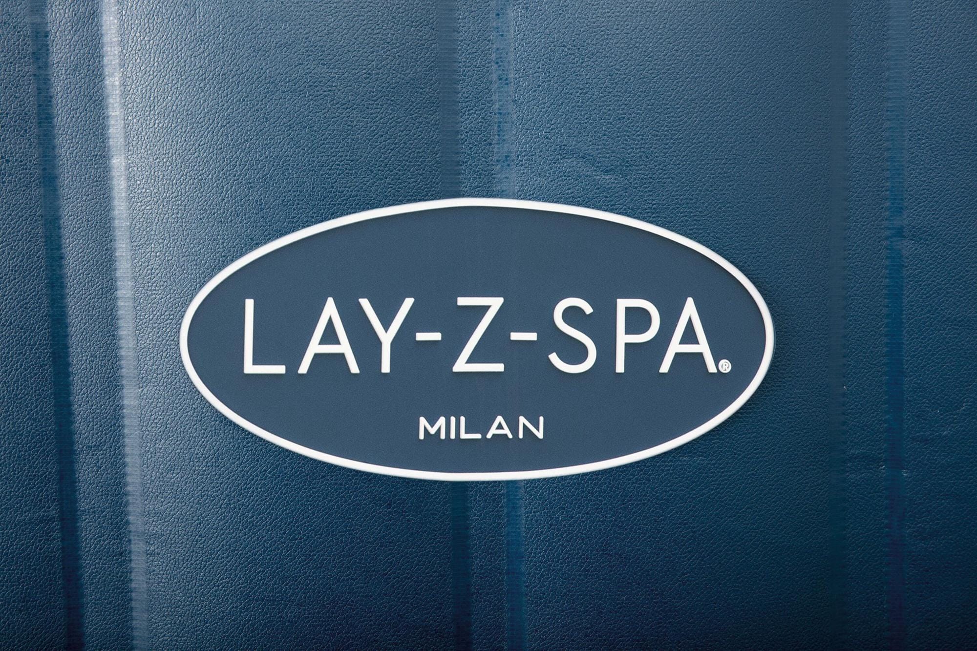 Opblaasbare bubbelbaden Lay-Z Spa Lay-Z-Spa Milan AirJet Plus opblaasbare hottub met appbediening 4-6 personen Bestway 40