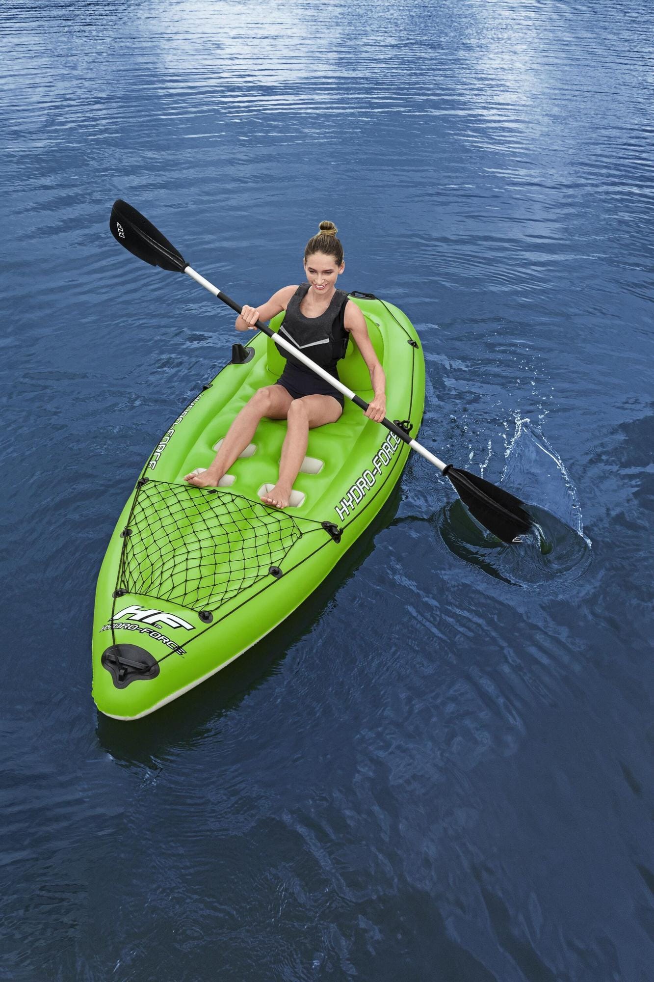 SUP en kajak Koracle opblaasbare visserskayak van 285x92 cm, voor 1 persoon Bestway 1