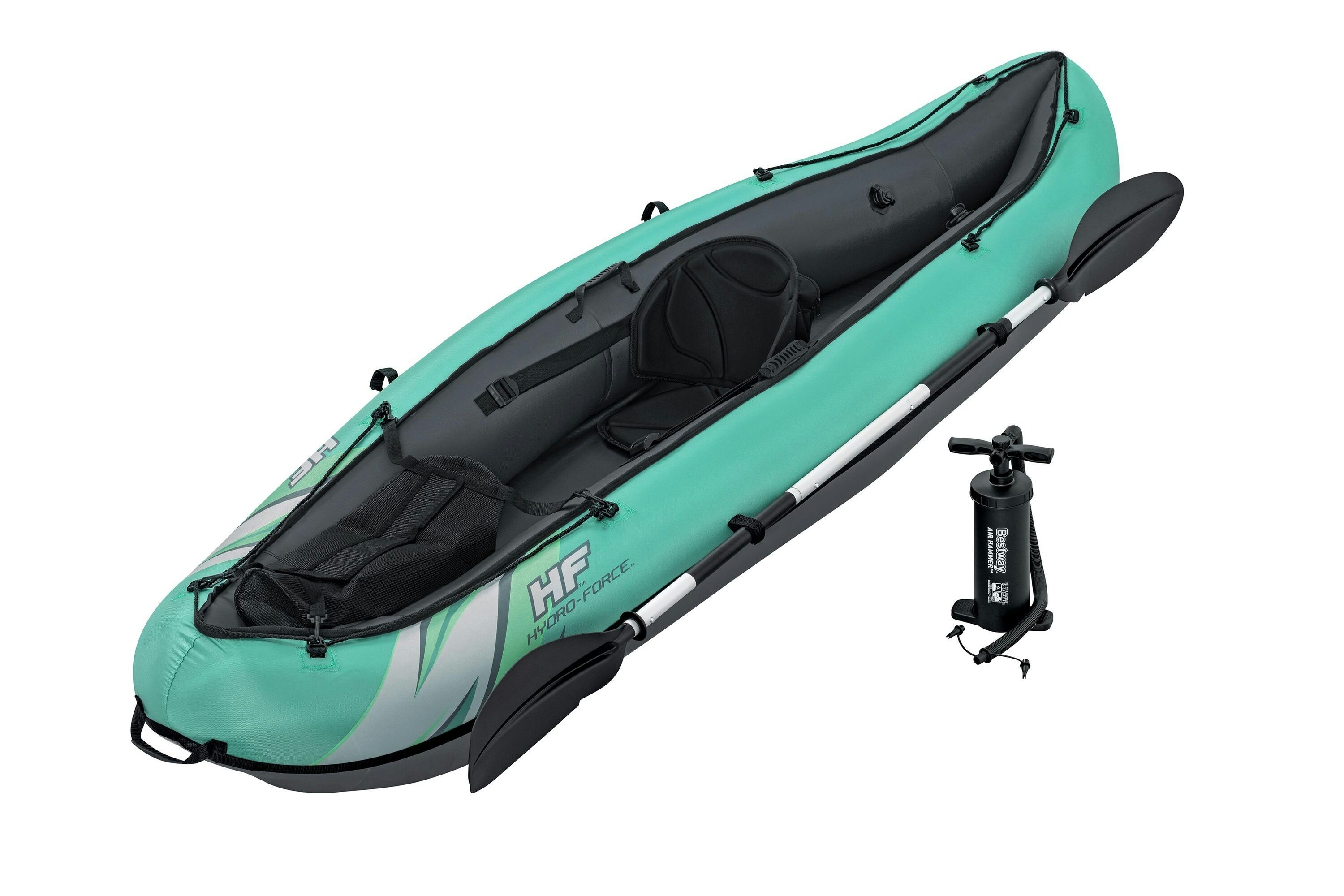 SUP en kajak Ventura kayak opblaasbare van 280x86 cm, voor 1 persoon Bestway 1