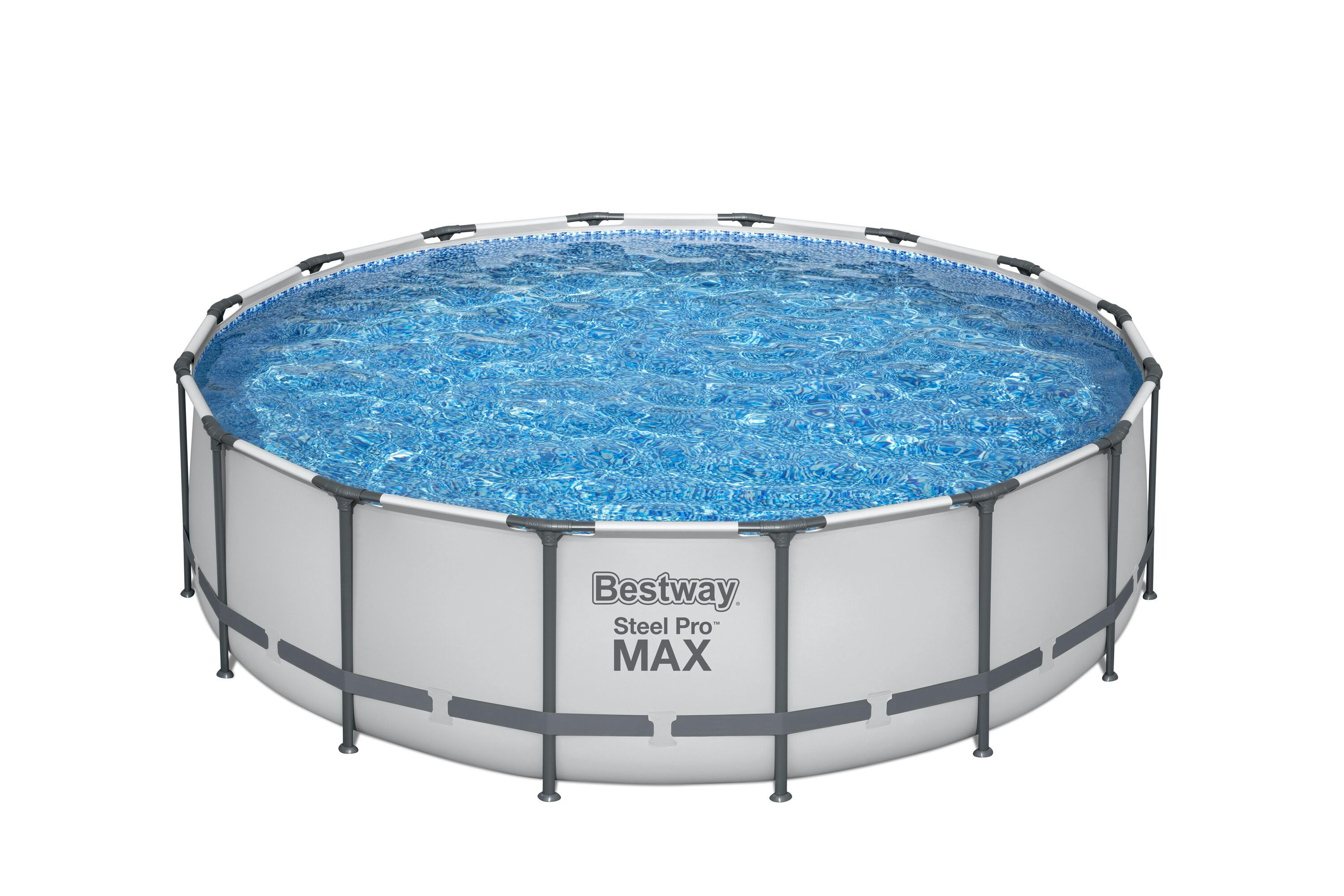 Bovengronds zwembad Steel Pro MAX bovengrondse ronde set van 488x122 cm Bestway 1