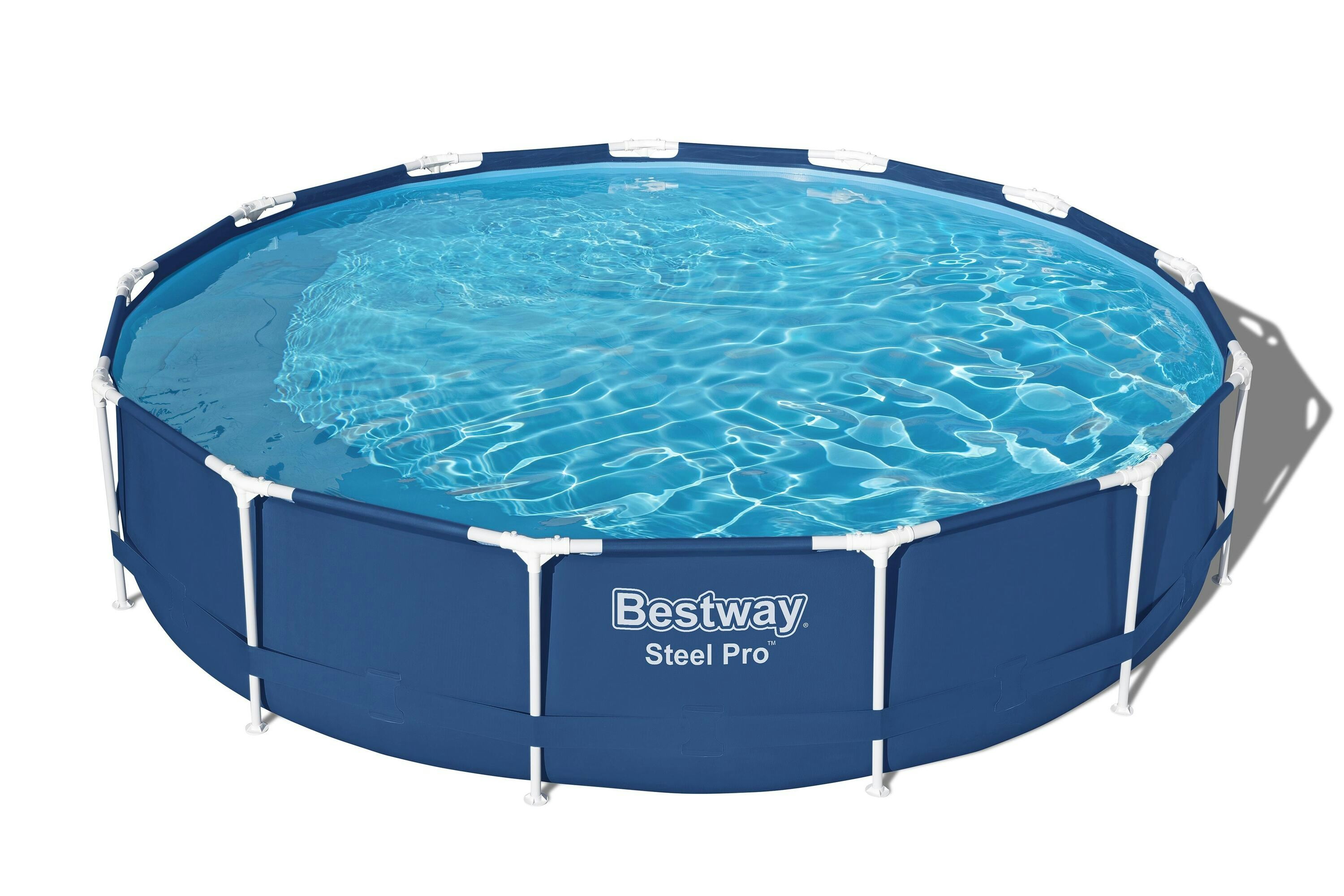 Bovengronds zwembad Steel Pro bovengrondse ronde set van 396x84 cm Bestway 1