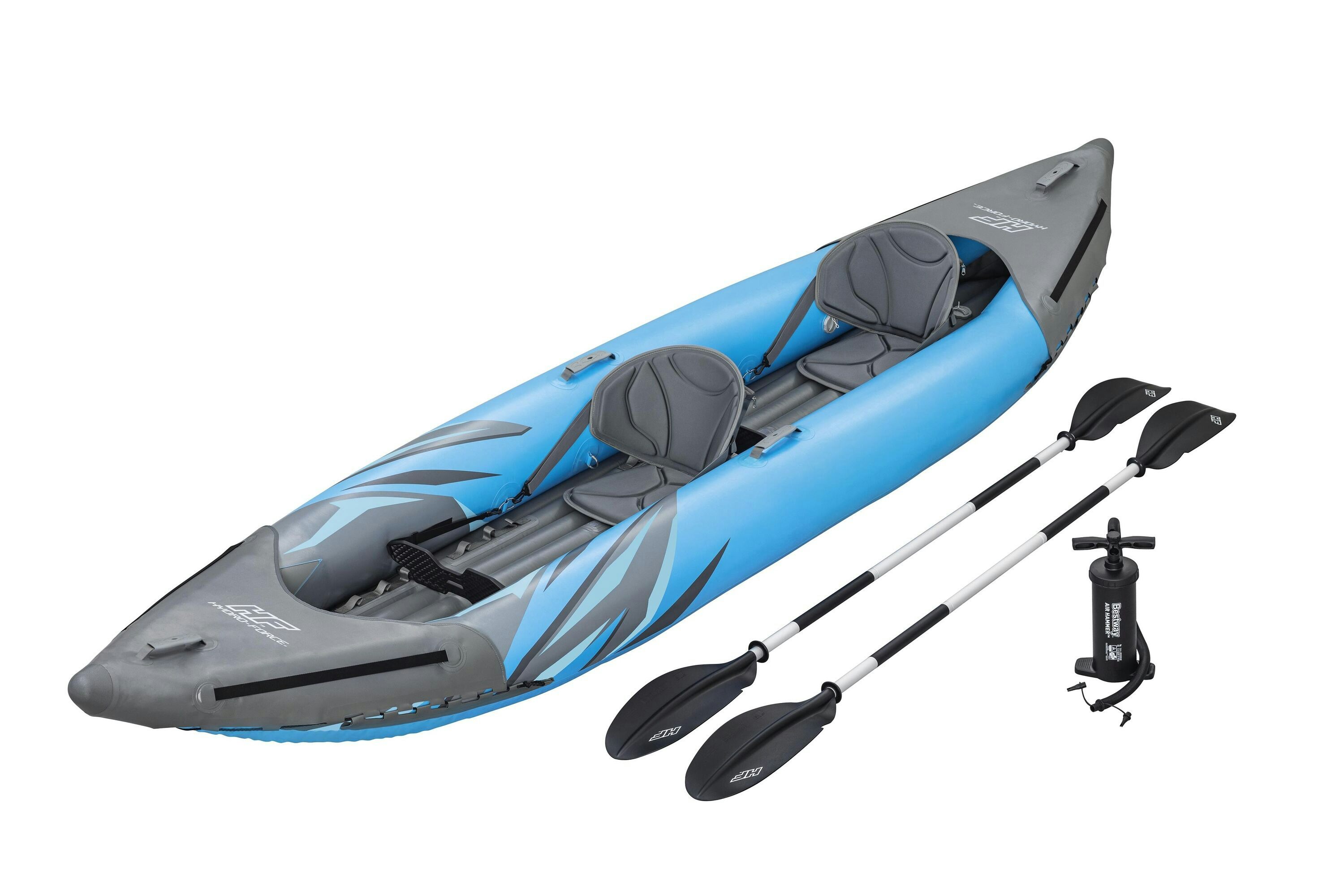 SUP en kajak Surge Elite opblaasbare kayak van 382x94 cm, voor 2 personen Bestway 1