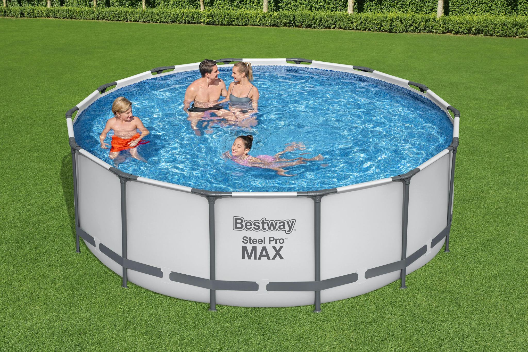 Bovengronds zwembad Steel Pro MAX bovengrondse ronde set van 427x122 cm Bestway 3