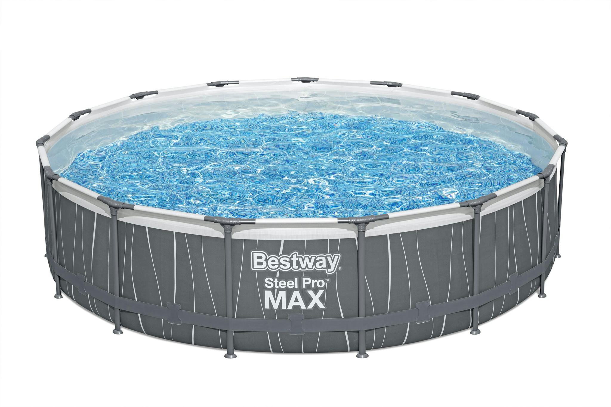 Bovengronds zwembad Set Steel Pro MAX rond bovengronds zwembad van 457x107 cm Bestway 2