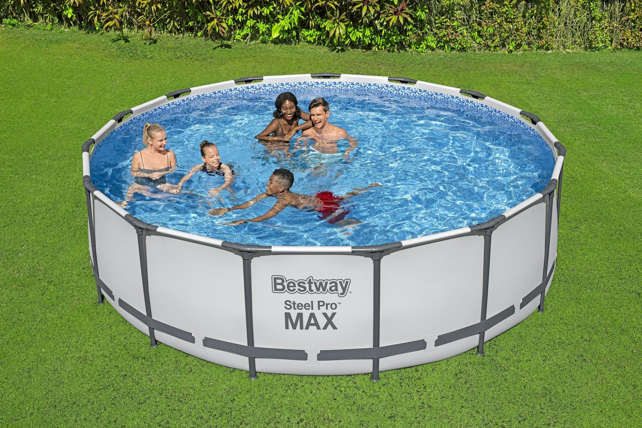 Bovengronds zwembad Steel Pro MAX bovengrondse ronde set van 457x122 cm Bestway 4