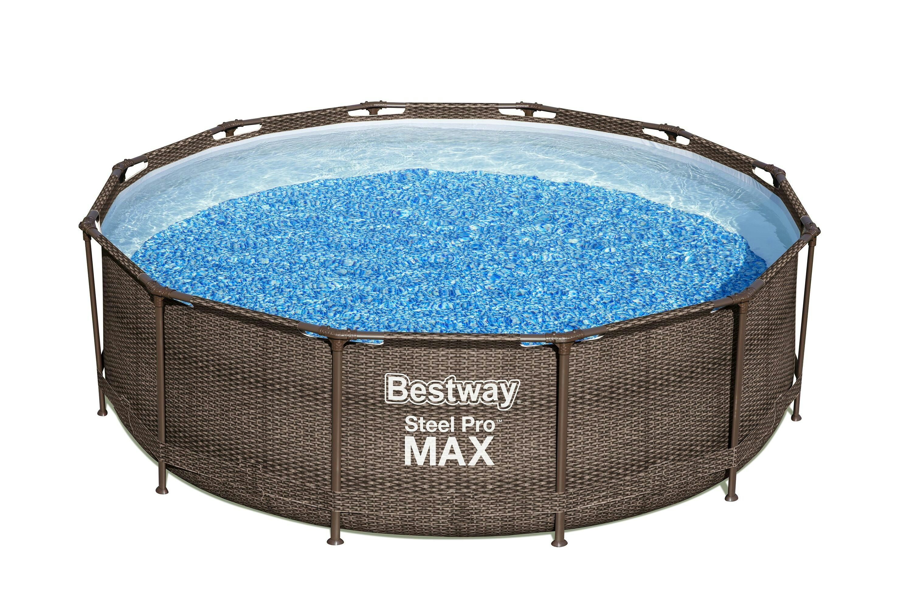 Bovengronds zwembad Steel Pro MAX bovengrondse ronde set - 366x100 cm rotaneffect Bestway 1