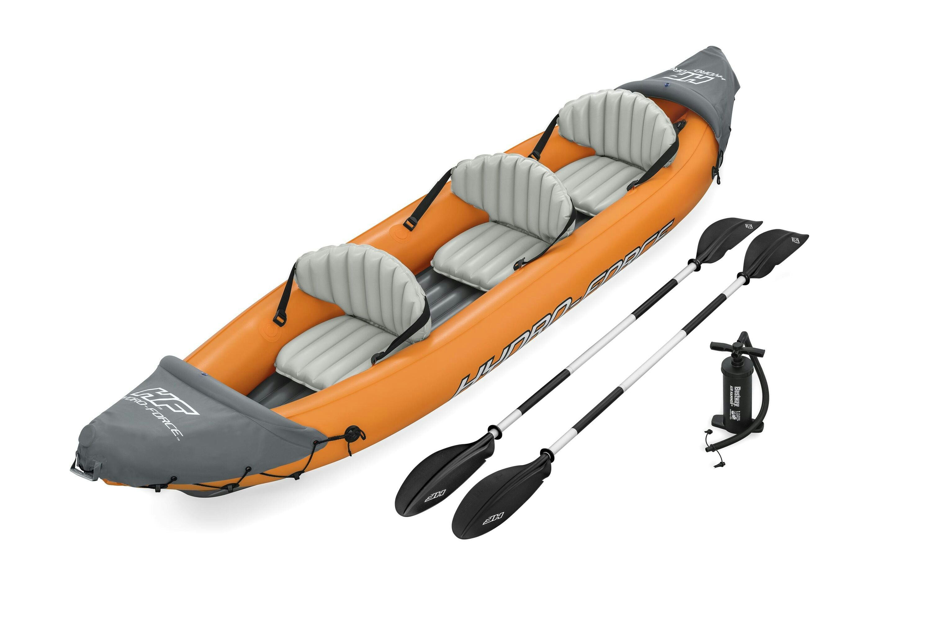 SUP en kajak Rapid opblaasbare kayak van 381x100 cm, voor 3 personen Bestway 1