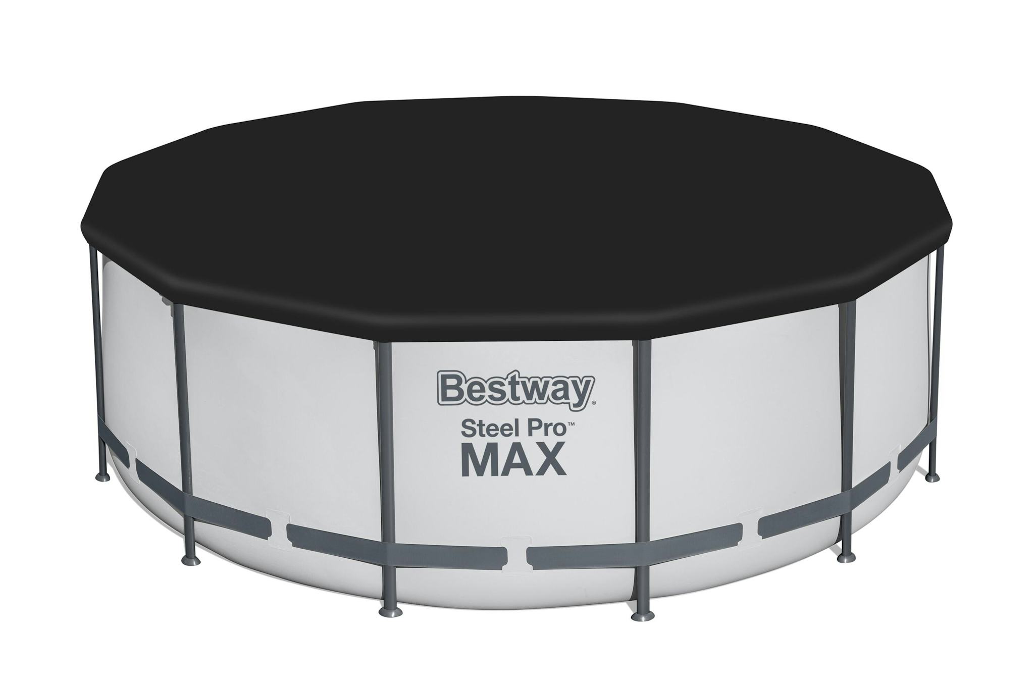Bovengronds zwembad Steel Pro MAX bovengrondse ronde set van 396x122 cm Bestway 4