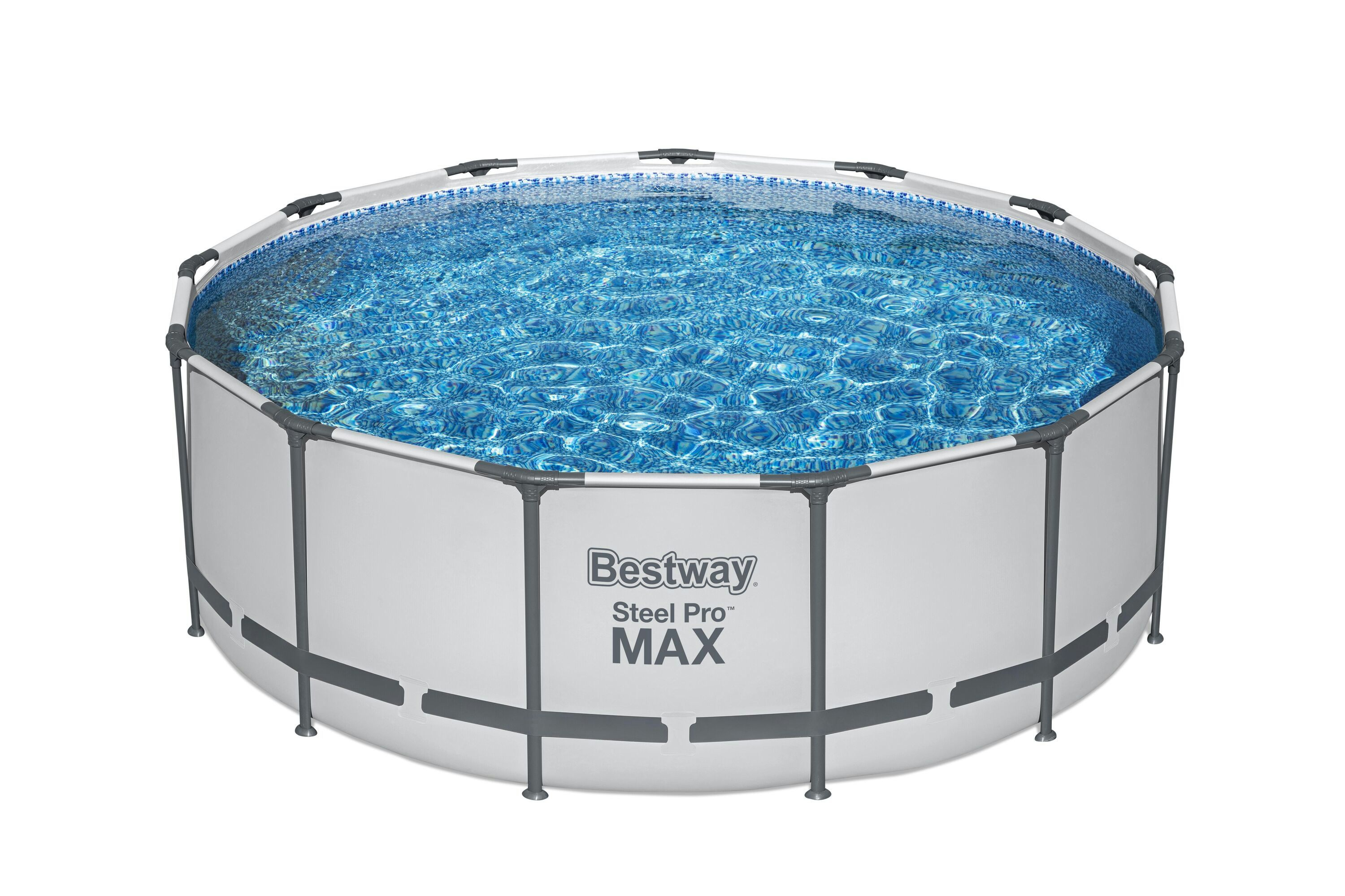 Bovengronds zwembad Steel Pro MAX bovengrondse ronde set van 396x122 cm Bestway 1