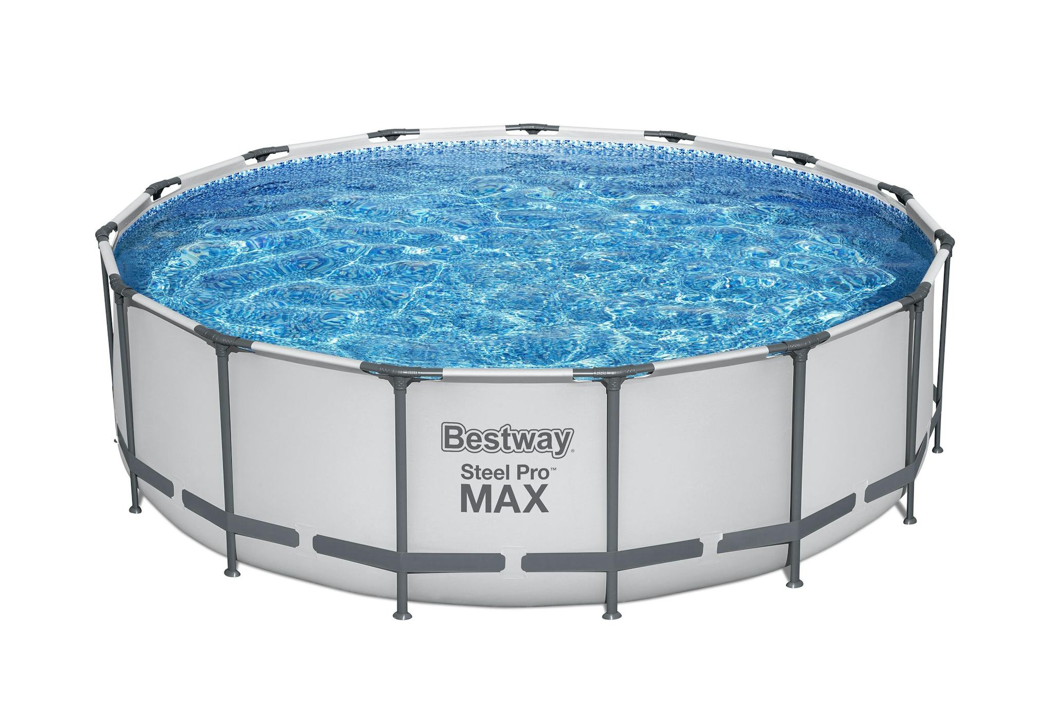 Bovengronds zwembad Steel Pro MAX bovengrondse ronde set van 457x122 cm Bestway 1