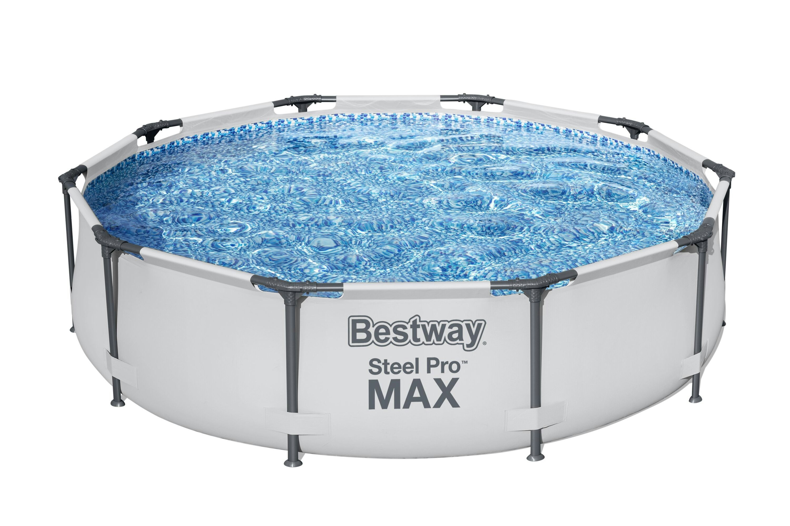 Bovengronds zwembad Steel Pro MAX Basisstructuur zwembad en ronde liner van 305x76 cm Bestway 1